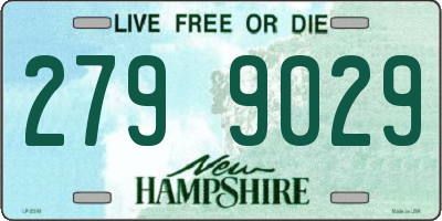 NH license plate 2799029
