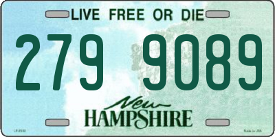 NH license plate 2799089