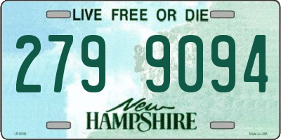 NH license plate 2799094
