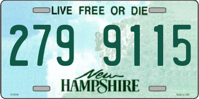 NH license plate 2799115
