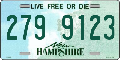 NH license plate 2799123