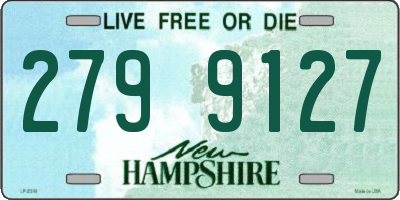 NH license plate 2799127