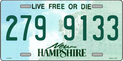 NH license plate 2799133