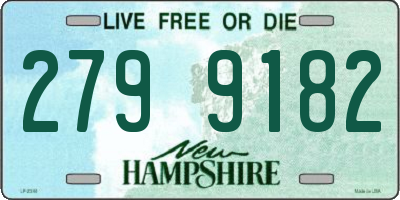NH license plate 2799182
