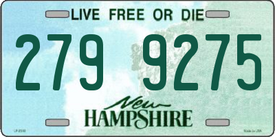 NH license plate 2799275