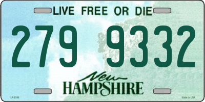 NH license plate 2799332