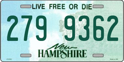 NH license plate 2799362