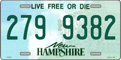 NH license plate 2799382