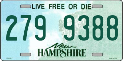 NH license plate 2799388