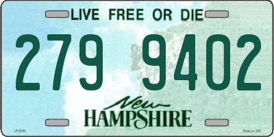 NH license plate 2799402