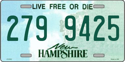 NH license plate 2799425