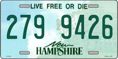 NH license plate 2799426