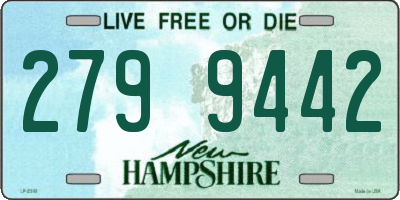 NH license plate 2799442