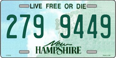 NH license plate 2799449
