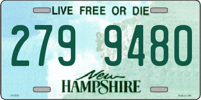 NH license plate 2799480