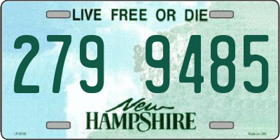 NH license plate 2799485