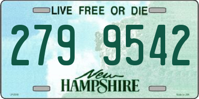 NH license plate 2799542