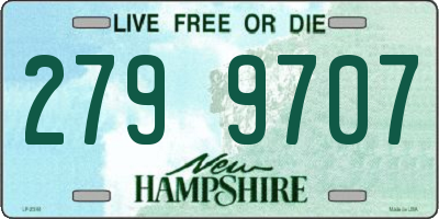 NH license plate 2799707