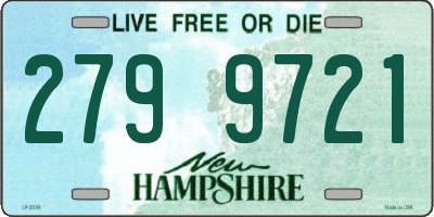 NH license plate 2799721