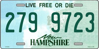 NH license plate 2799723