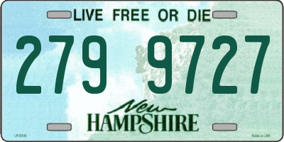 NH license plate 2799727