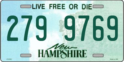 NH license plate 2799769
