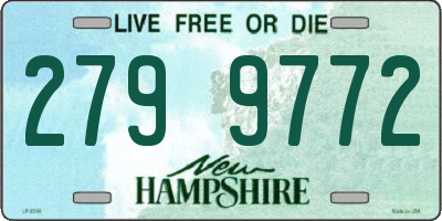 NH license plate 2799772
