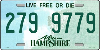 NH license plate 2799779