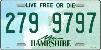 NH license plate 2799797