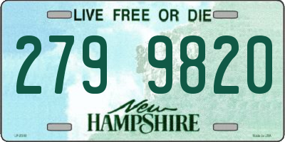 NH license plate 2799820