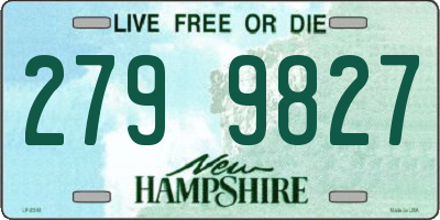 NH license plate 2799827