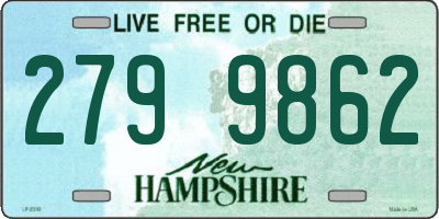 NH license plate 2799862