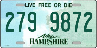 NH license plate 2799872