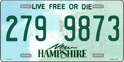 NH license plate 2799873