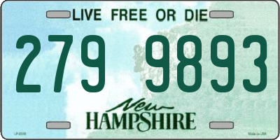 NH license plate 2799893