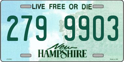 NH license plate 2799903