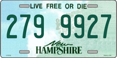 NH license plate 2799927