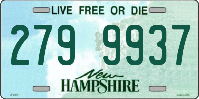 NH license plate 2799937