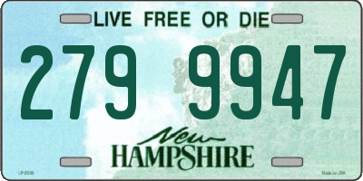 NH license plate 2799947