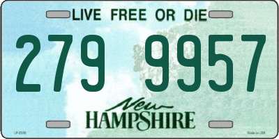 NH license plate 2799957