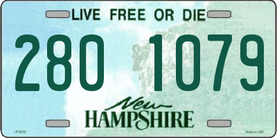 NH license plate 2801079
