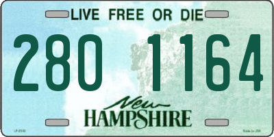 NH license plate 2801164