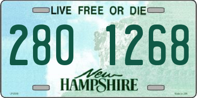 NH license plate 2801268