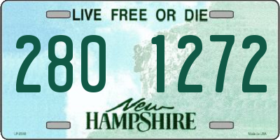 NH license plate 2801272