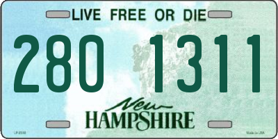 NH license plate 2801311