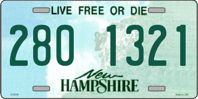 NH license plate 2801321