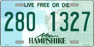 NH license plate 2801327
