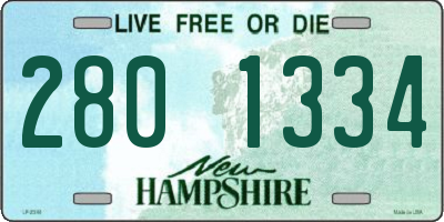 NH license plate 2801334