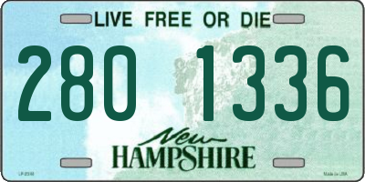 NH license plate 2801336
