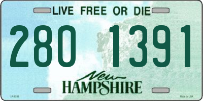 NH license plate 2801391